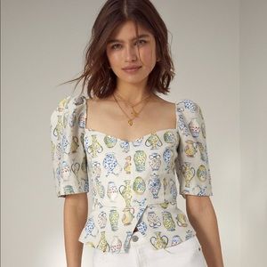 Aritizia Wilfred Fatale Blouse